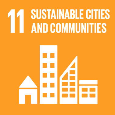 Settlements logo by Make cities and human settlements inclusive, safe, resilient and sustainable