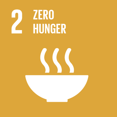 Hunger logo by End hunger, achieve food security and improved nutrition and promote sustainable agriculture