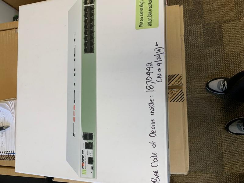 Picture of ICN: 7013AW227327190 - SECURITY APPLIANCE ( Excess )
